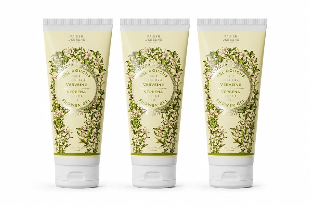Lote de 3 geles de ducha de verbena (6,7 fl.oz.) - Gel de ducha - Panier des Sens