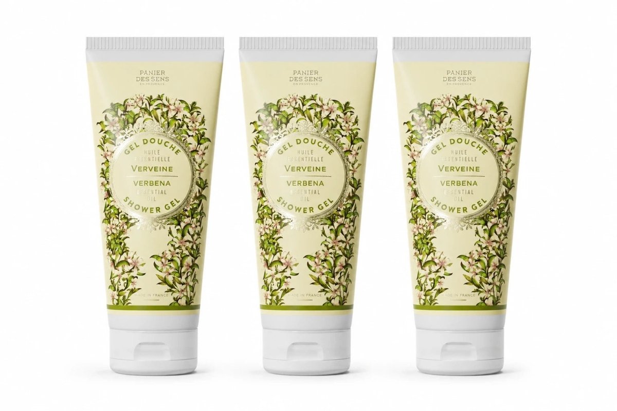 Lote de 3 geles de ducha de verbena (6,7 fl.oz.) - Gel de ducha - Panier des Sens