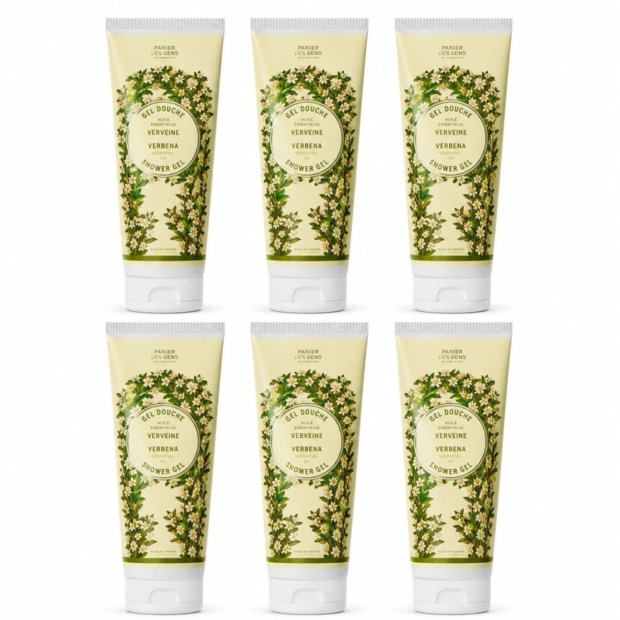 Lote de 6 geles de ducha de verbena (6,7 fl.oz.) - Gel de ducha - Panier des Sens