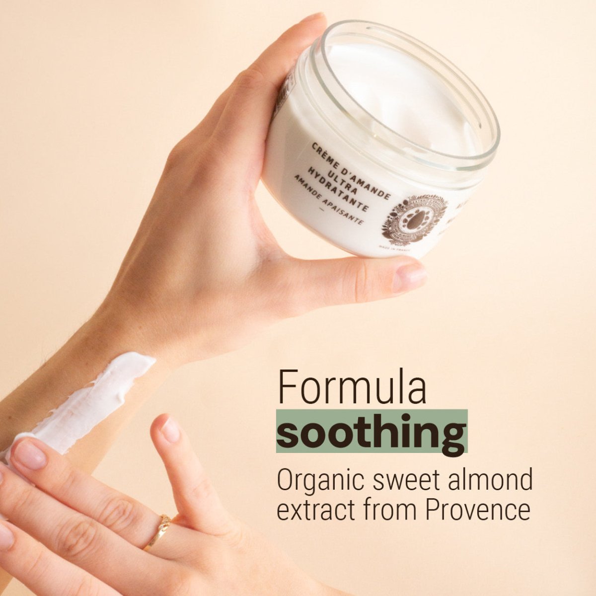 Shea Body Butter – Soothing Almond perfumed body cream – Panier