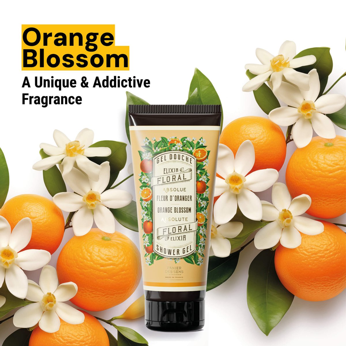 Shower gel - Orange Blossom (6.7 fl.oz.) – Panier des Sens USA