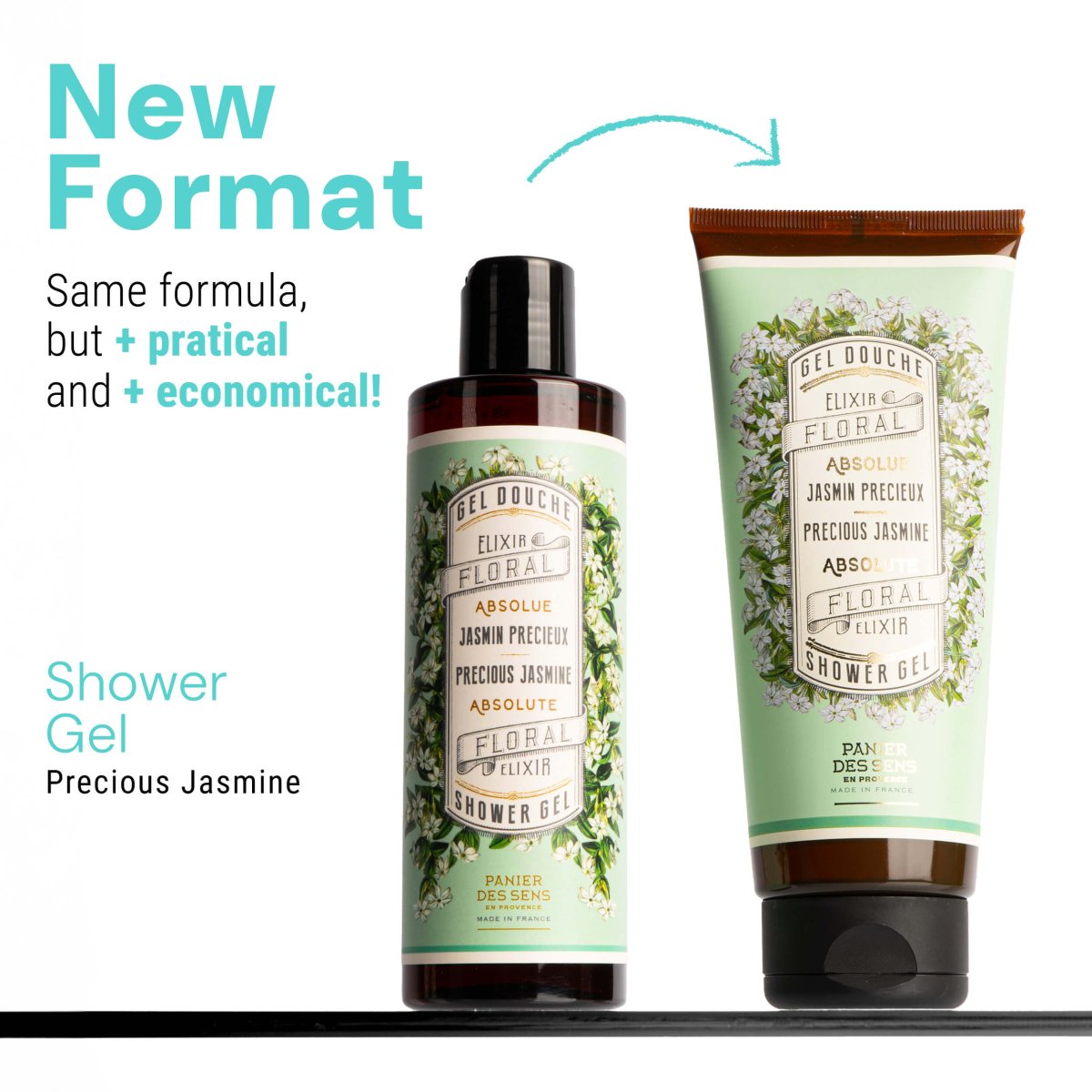Shower gel - Precious Jasmine (6.7 fl.oz.) – Panier des Sens USA