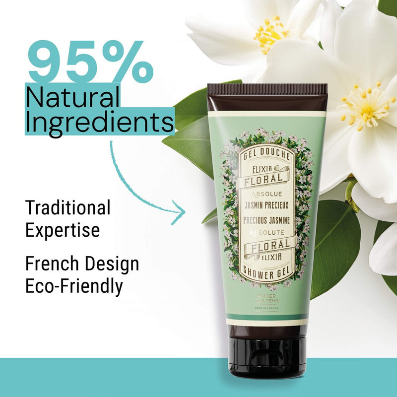 Shower gel - Precious Jasmine (6.7 fl.oz.) - Shower gel - Panier des Sens USA
