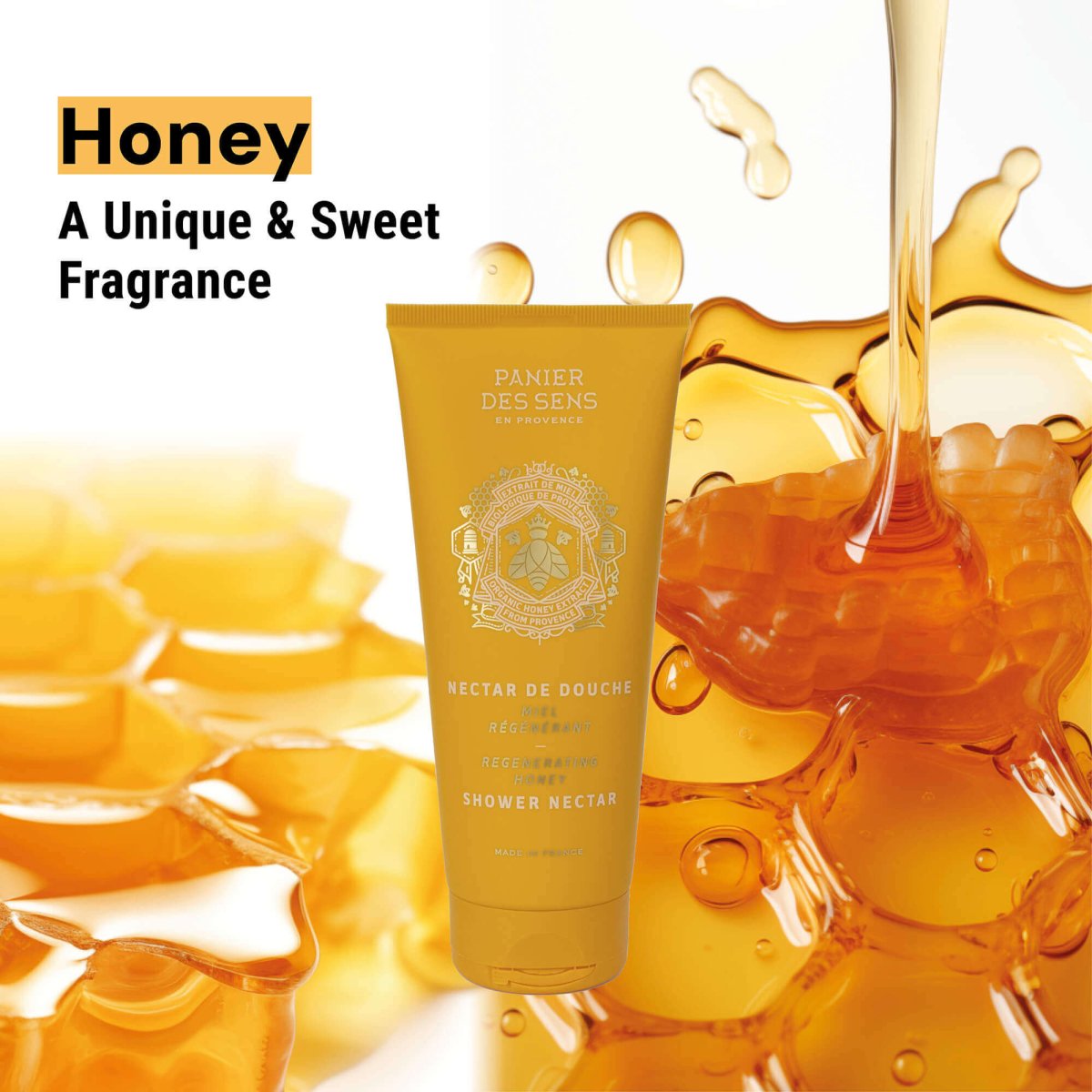 Shower Gel - Regenerating Honey – Panier des Sens USA
