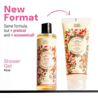 Shower gel - Rejuvenating Rose (6.7 fl.oz.) - Shower gel - Panier des Sens USA