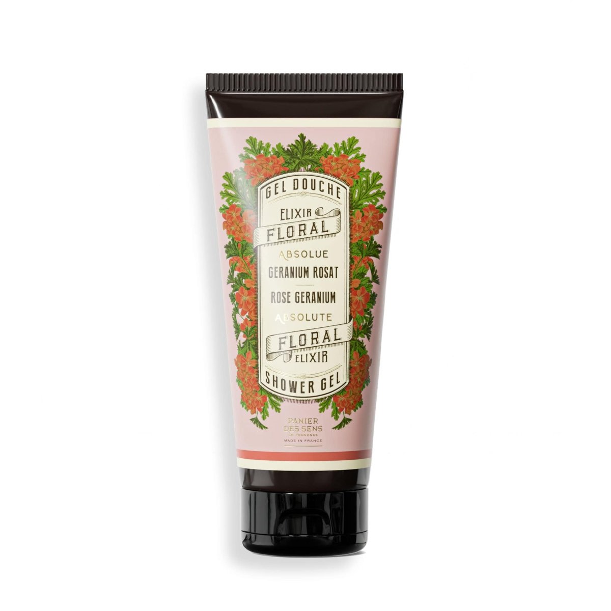 Shower gel - Rose Geranium (6.7 fl.oz.) - Shower gel - Panier des Sens USA