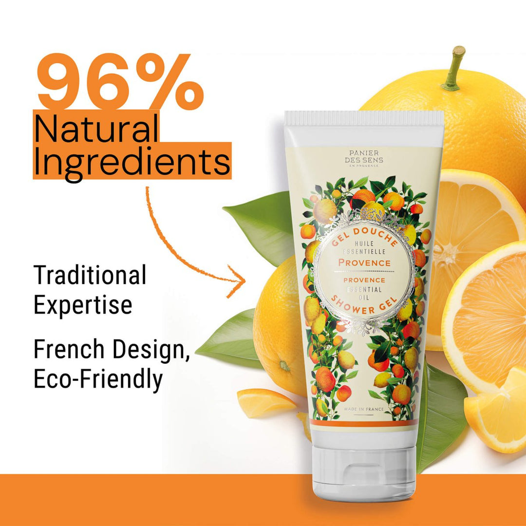Shower gel - Soothing Provence (6.7 fl.oz.) - Shower gel - Panier des Sens USA