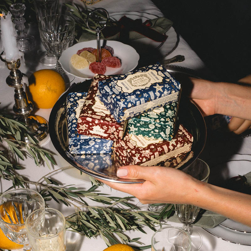 Snowy Forest Soap 7oz – Christmas Limited Edition - Solid cosmetics - Panier des Sens USA