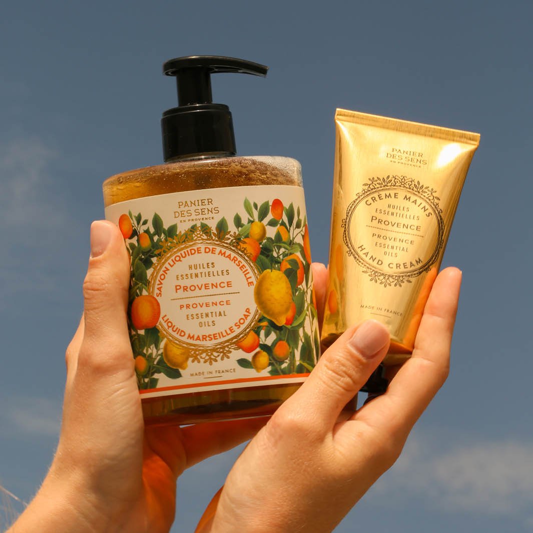 Soap and Hand Cream Set - Soothing Provence - Bundle - Panier des Sens USA