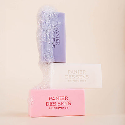 Soap Gift Set of 3 French Shea Butter Soap Bars – 3 x 3.5oz - Solid cosmetics - Panier des Sens USA