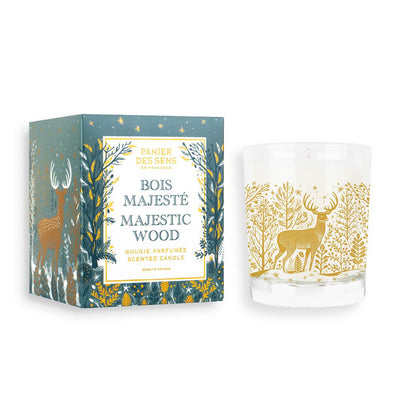 Winter scented candle - Majestic Wood 0,4 lb - Scented candles - Panier des Sens USA