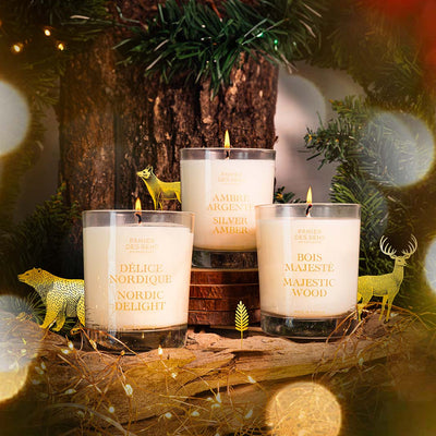 Winter scented candle - Majestic Wood 0,4 lb - Scented candles - Panier des Sens USA