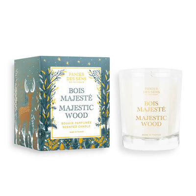 Winter scented candle - Majestic Wood 0,4 lb - Scented candles - Panier des Sens USA