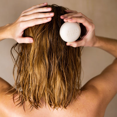 Solid Shampoo Bar for Oily Hair - Grape sulphate free shampoo