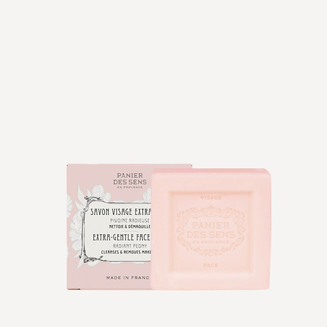 Extra - Gentle Radiant Peony Face Soap Bar – 35oz - Face Care - Panier des Sens USA