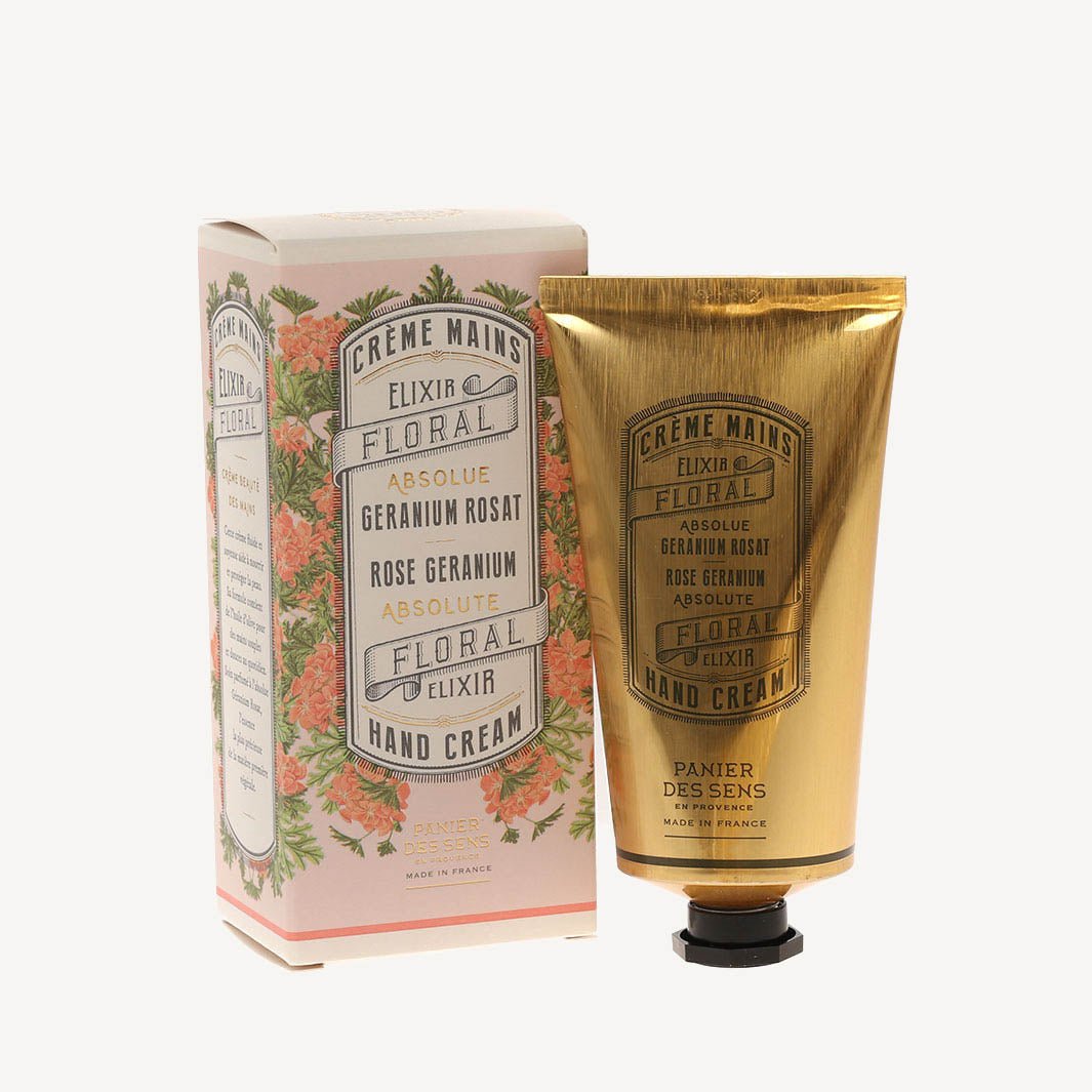 Hand cream 2.5 floz - Rose Geranium - Hand care - Panier des Sens USA