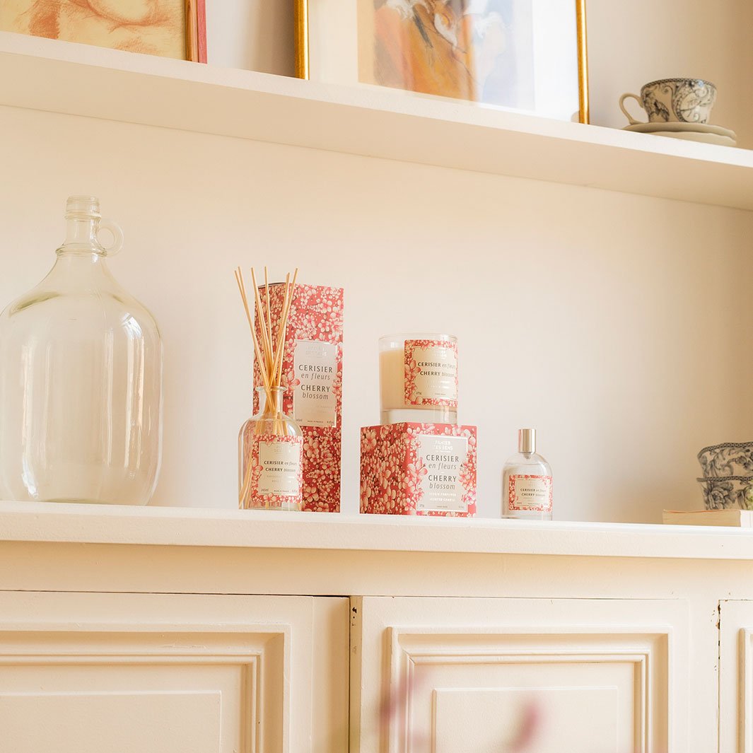 Scented Candle - Cherry Blossom Vegan Candle 0,61 lb - Scented candles - Panier des Sens USA