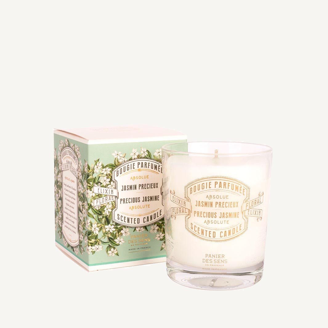 Scented Candle – Jasmine Vegan Candle 0,4 lb - Scented candles - Panier des Sens USA