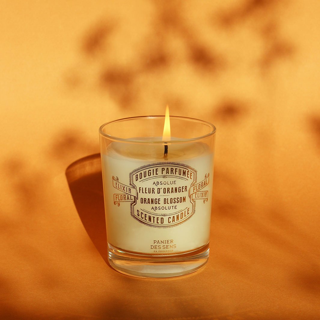 Scented Candle – Orange Blossom Vegan Candle 0,4 lb - Scented candles - Panier des Sens USA