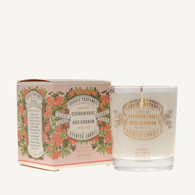 Scented Candle – Rose Geranium Vegan Candle 0,4 lb - Scented candles - Panier des Sens USA