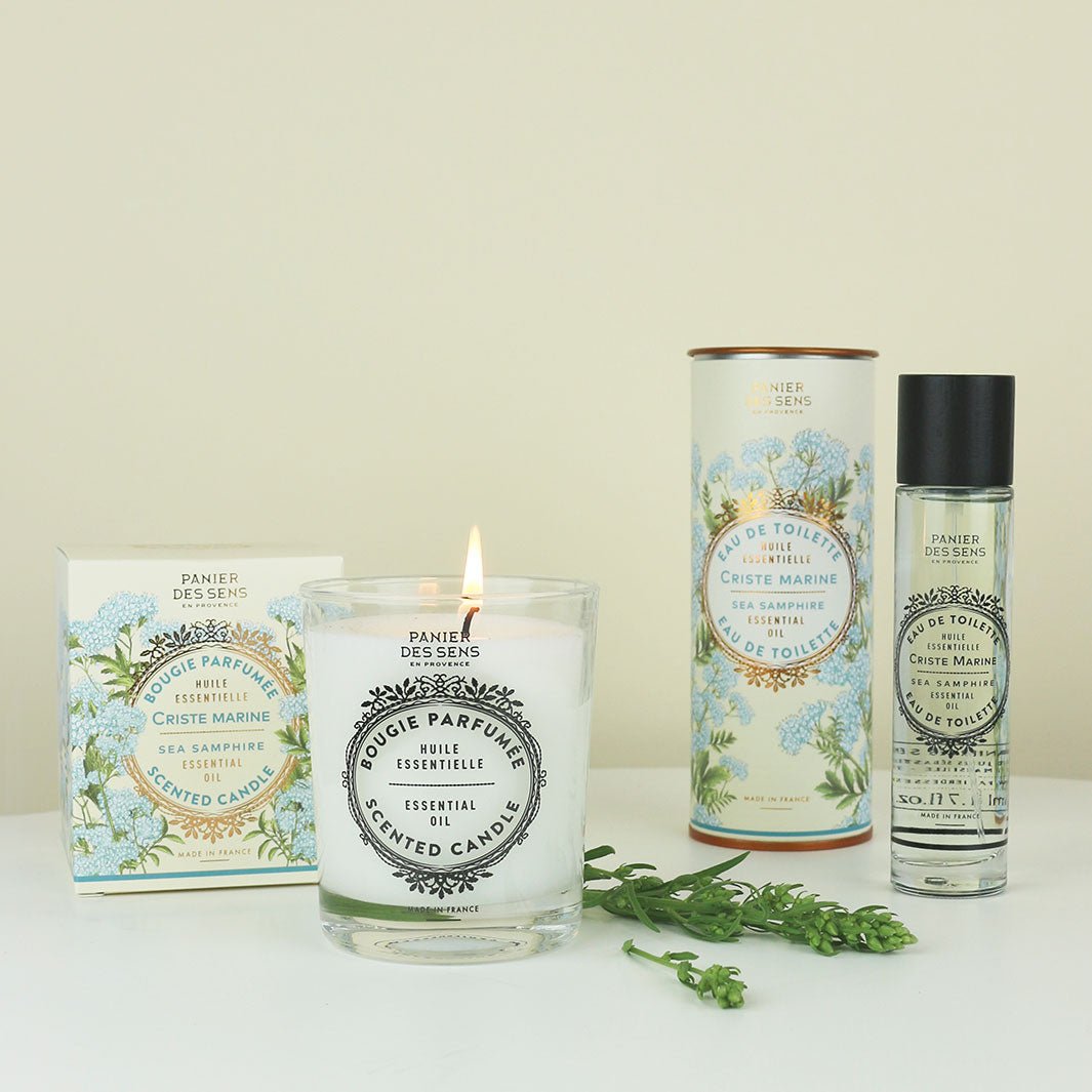 Scented Candle – Sea Samphire Vegan Candle 0,4 lb - Scented candles - Panier des Sens USA