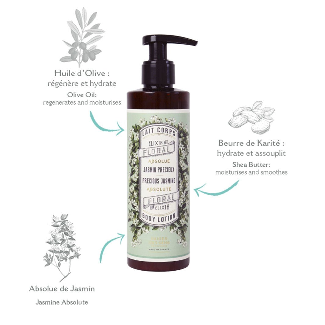 Shea Butter Body lotion - Precious Jasmine - Body Lotion - Panier des Sens USA