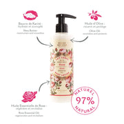 Shea Butter Body lotion - Rejuvenating Rose - Body Lotion - Panier des Sens USA