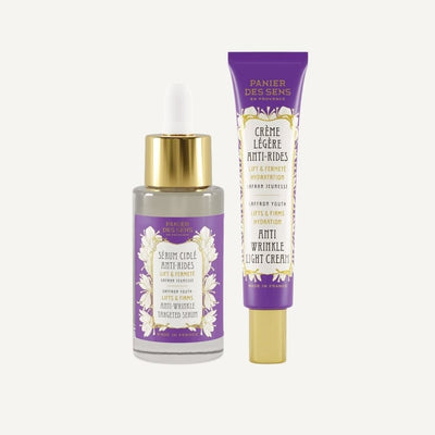 Dúo antienvejecimiento - suero antienvejecimiento y crema lifting ligera - Cuidado Facial - Panier des Sens USA
