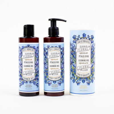 Ritual de cuidado corporal - Iris en flor - Soins du corps - Panier des Sens USA