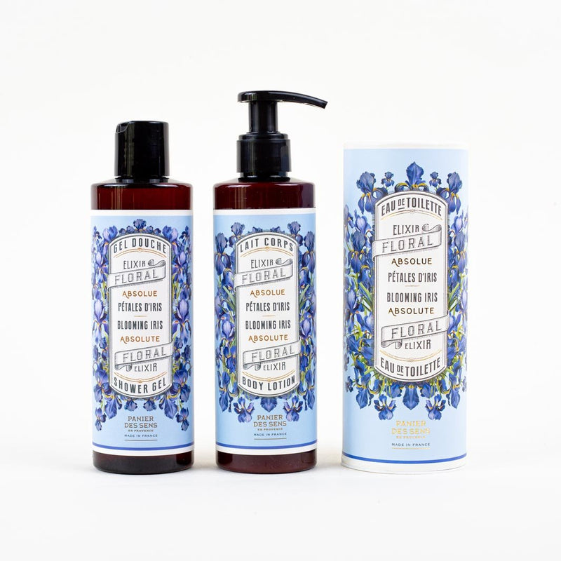 Ritual de cuidado corporal - Iris en flor - Soins du corps - Panier des Sens USA