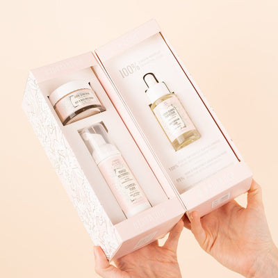 Set de regalo para el cuidado facial - Peonía Radiante - Cuidado Facial - Panier des Sens USA