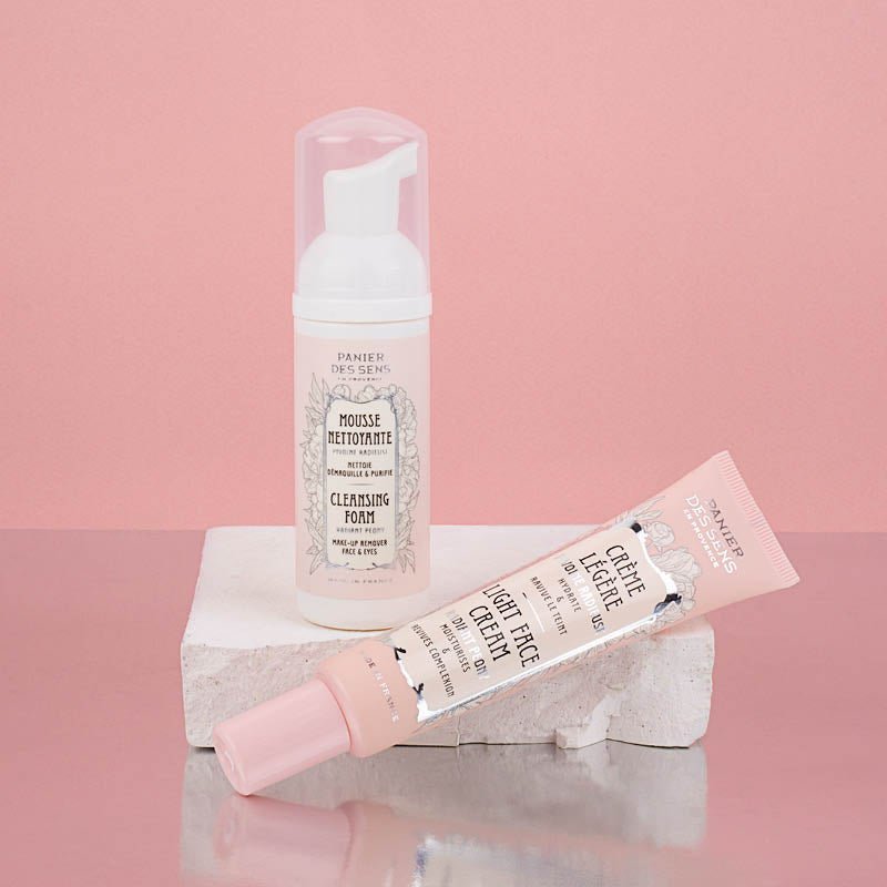 Espuma limpiadora facial - Peonía radiante 1.69 floz - Cuidado Facial - Panier des Sens USA