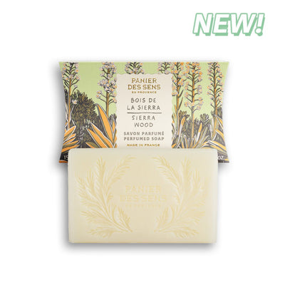 Jabón en barra francés de lujo - Sierra Wood - Cosméticos sólidos - Panier des Sens USA