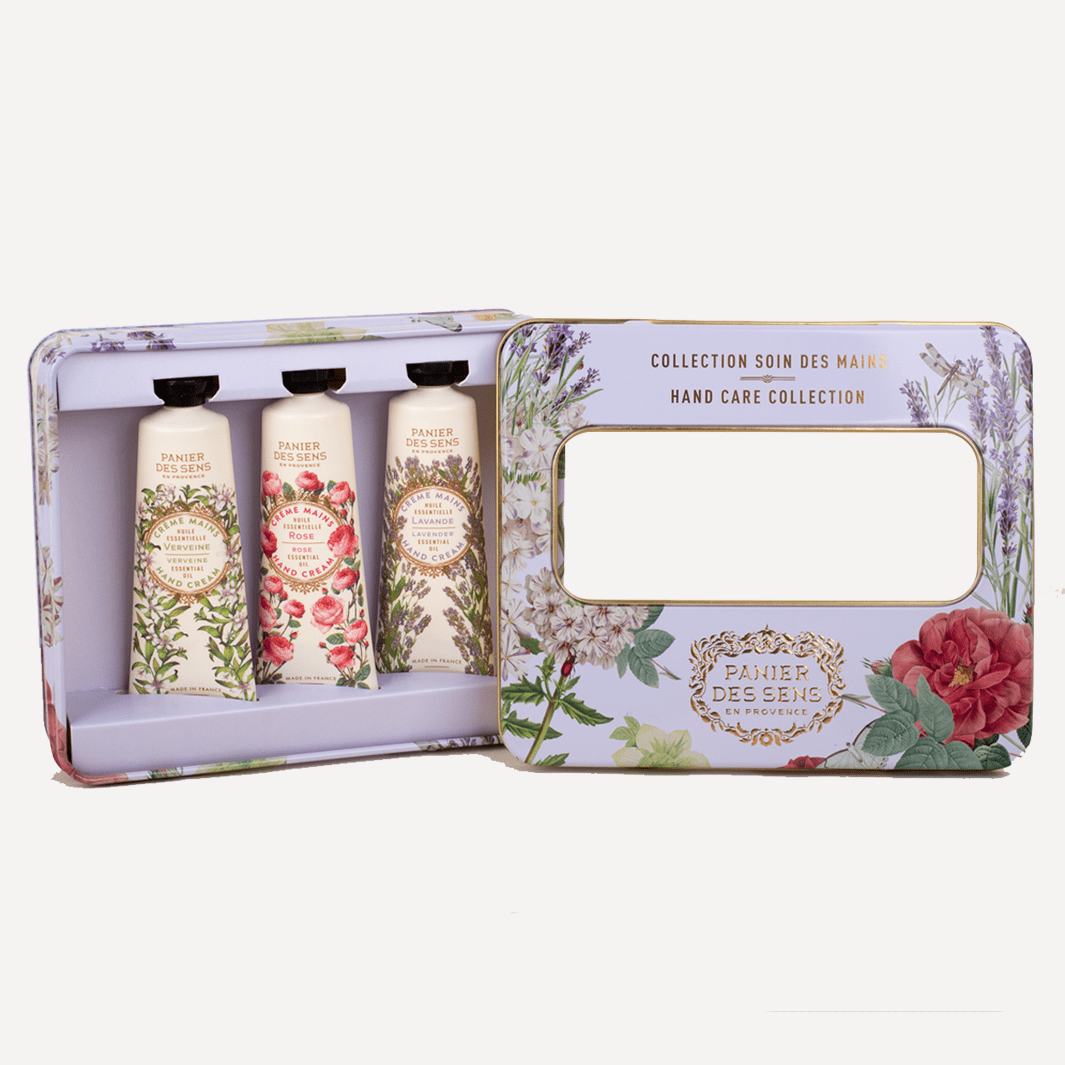 Set de regalo para el cuidado de las manos - Verbena, Rosa, Lavanda 3 x 1 oz - Regalos - Panier des Sens USA