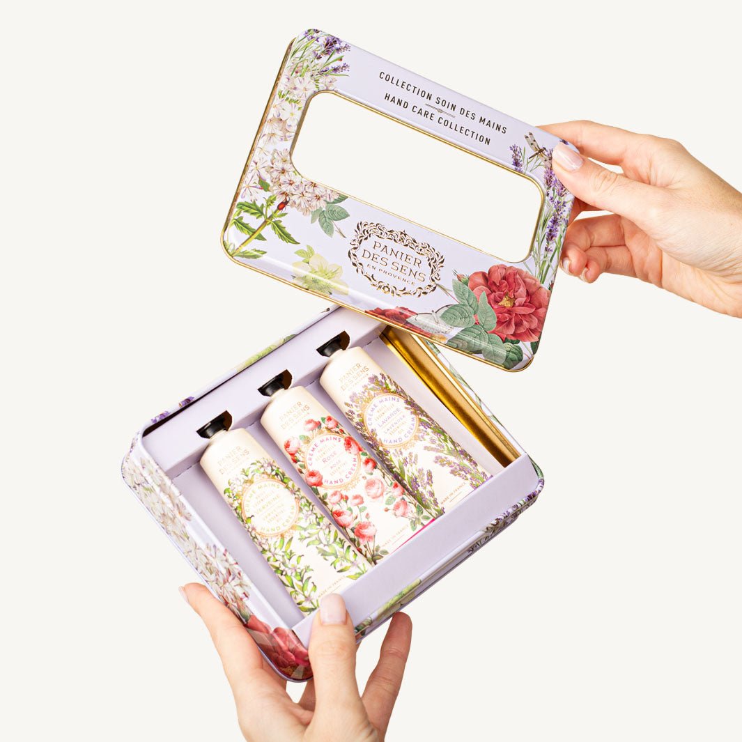 Set de regalo para el cuidado de las manos - Verbena, Rosa, Lavanda 3 x 1 oz - Regalos - Panier des Sens USA