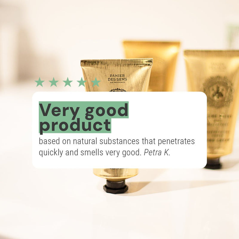 Crema de manos 2.5 floz - Verbena Energizante - Cuidado de las manos - Panier des Sens USA