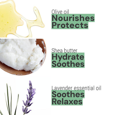 Crema de manos 2.5 floz - Lavanda Relajante - Cuidado de las manos - Panier des Sens USA