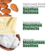 Crema de manos 2.5 floz - Almendra Calmante - Cuidado de las manos - Panier des Sens USA