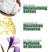 Crema de manos - Iris en flor 2.5 floz - Soins des mains - Panier des Sens USA