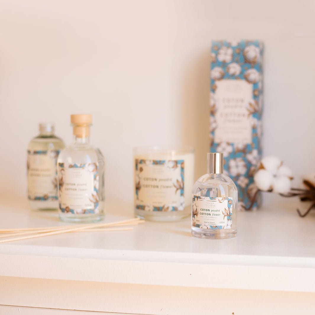 Difusor de fragancias para el hogar - Coton Flower - Difusores de fragancias - Panier des Sens USA