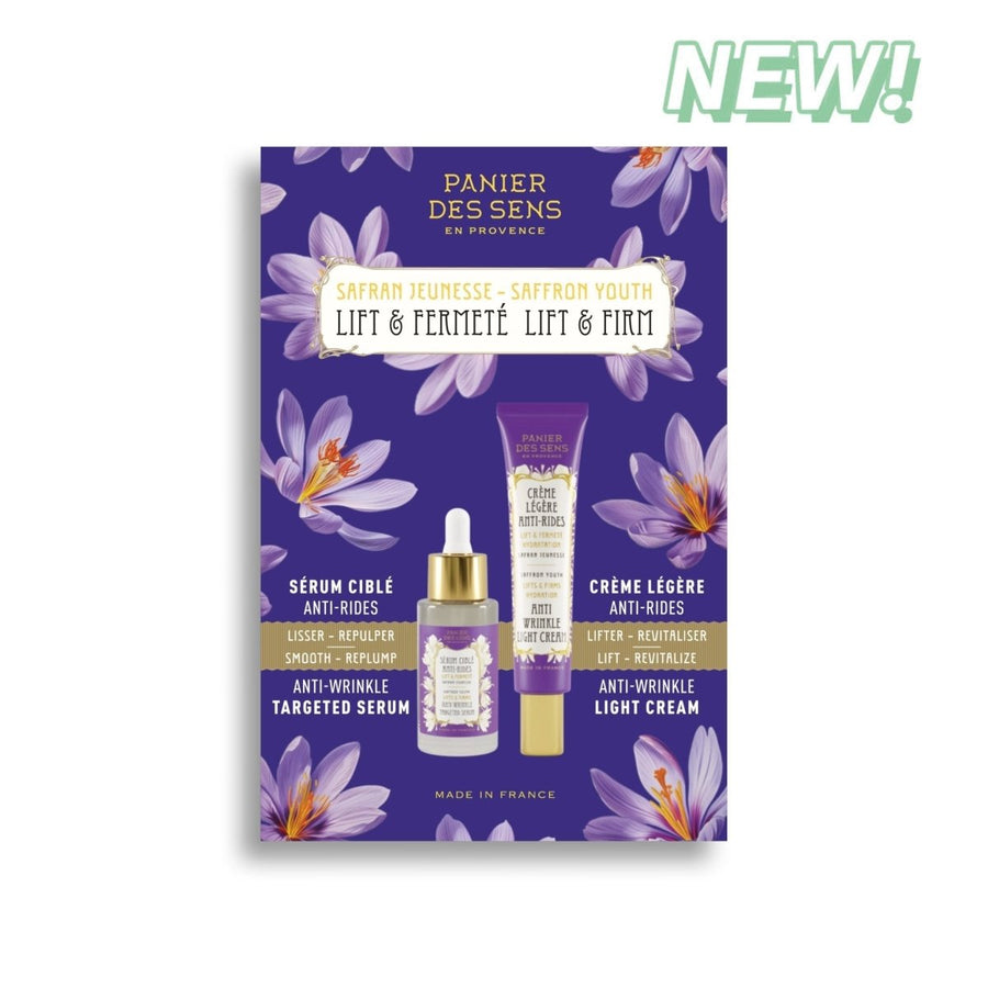 Lift & Firm set de tratamiento antiedad para mujer - Sérum específico y crema ligera - Cuidado Facial - Panier des Sens USA