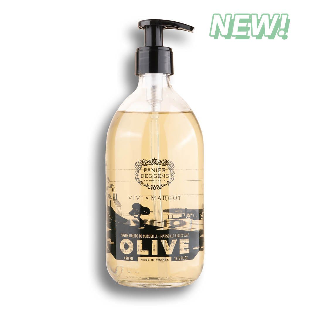 Edición Limitada Jabón Líquido de Marsella - Olive savon liquide de Marseille - Liquid Marseille Soap - Panier des Sens USA
