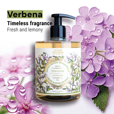 Jabón Líquido de Marsella - Verbena Energizante - Jabón Líquido de Marsella - Panier des Sens USA