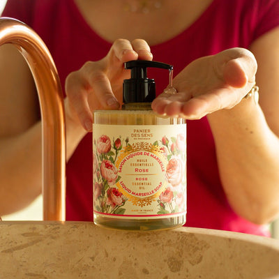 Jabón líquido de Marsella - Rosa rejuvenecedora - Jabón líquido de Marsella - Panier des Sens USA