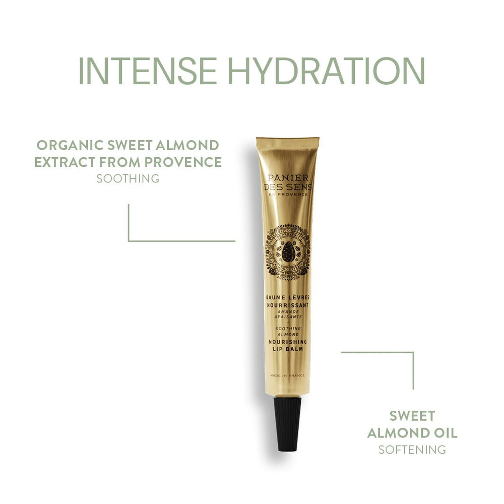 Bálsamo Labial Nutritivo de Almendras - Soins des lèvres - Panier des Sens USA