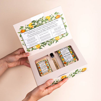 Set de regalo para descubrir el cuidado de la piel con Azahar - Soins du corps - Panier des Sens USA