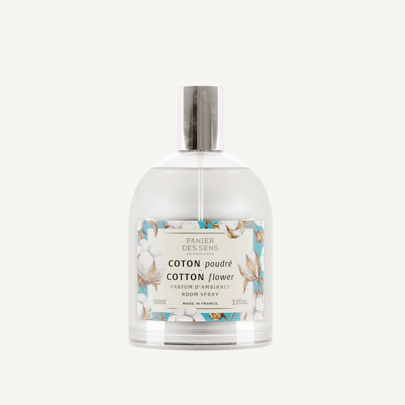 Spray ambiental - Fragancia Flor de Algodón - Fragancia natural para el hogar - Panier des Sens USA