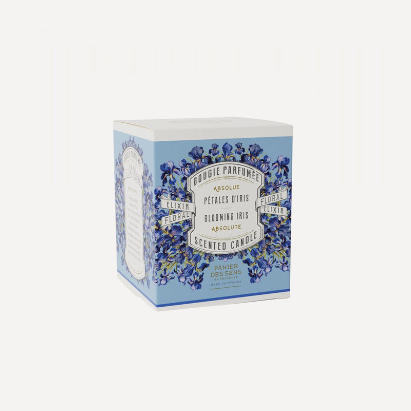 Vela perfumada - Iris en flor Vela vegana 0.4 lb - Bougies parfumÃ©es - Panier des Sens USA