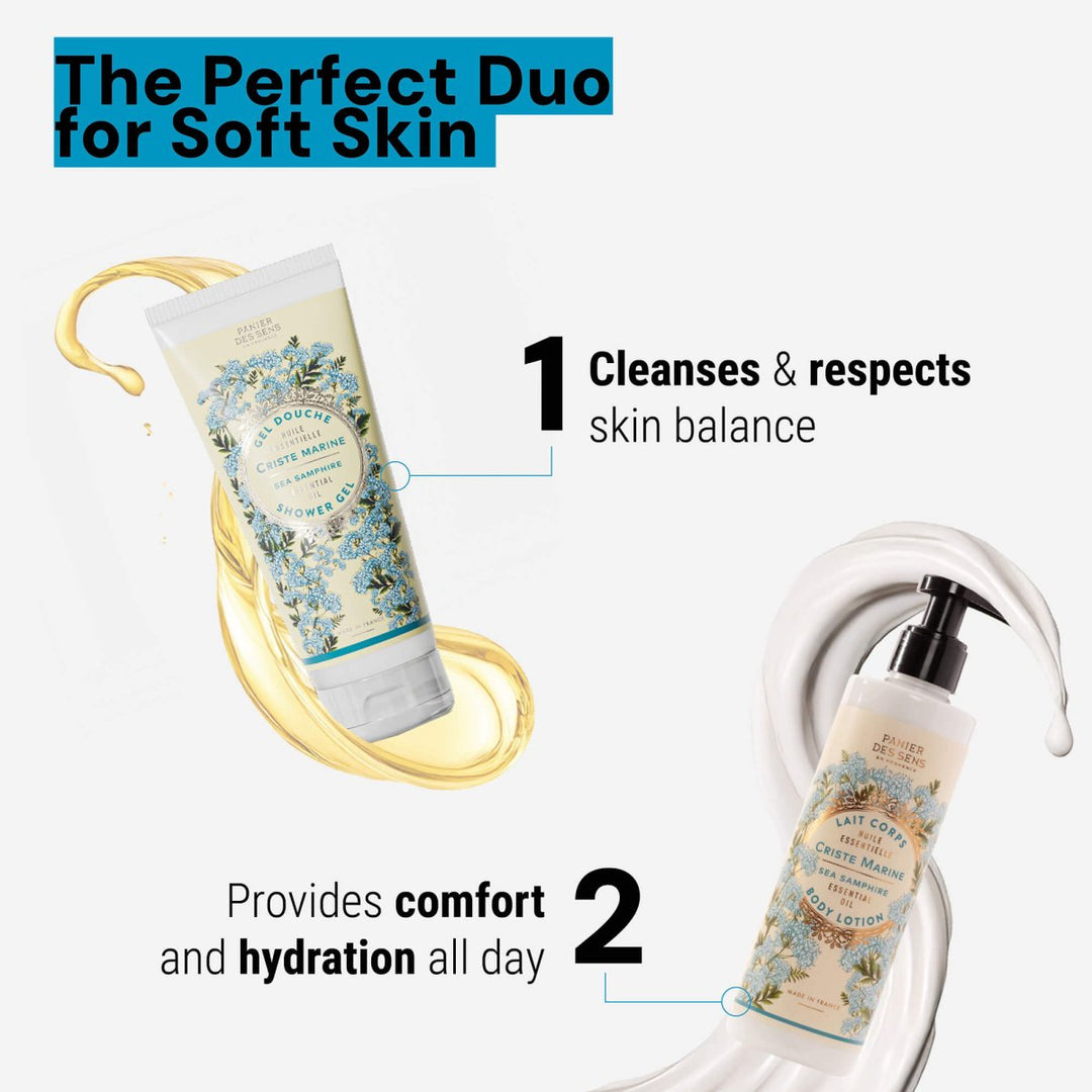 Gel de ducha | Firming Sea Samphire (6.7 fl.oz.) - Gel de ducha - Panier des Sens USA