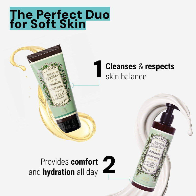 Gel de ducha - Precioso jazmín (6.7 fl.oz.) - Gel de ducha - Panier des Sens USA
